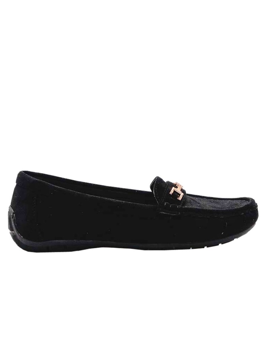 Kleding FASHIONIZE Naar Categorie Schoenen | Mocassins Luxe Zwart