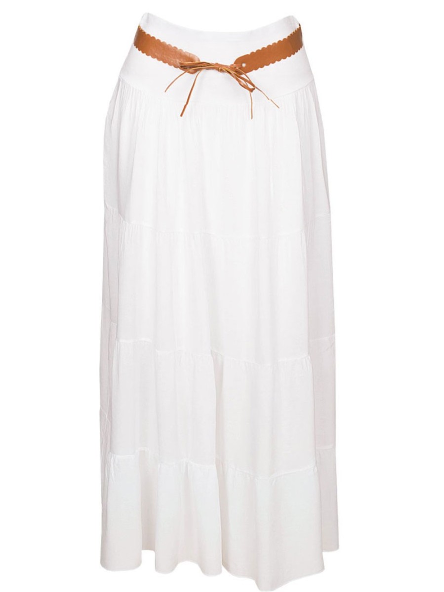 Kleding FASHIONIZE Lees Meer | Rok Wit