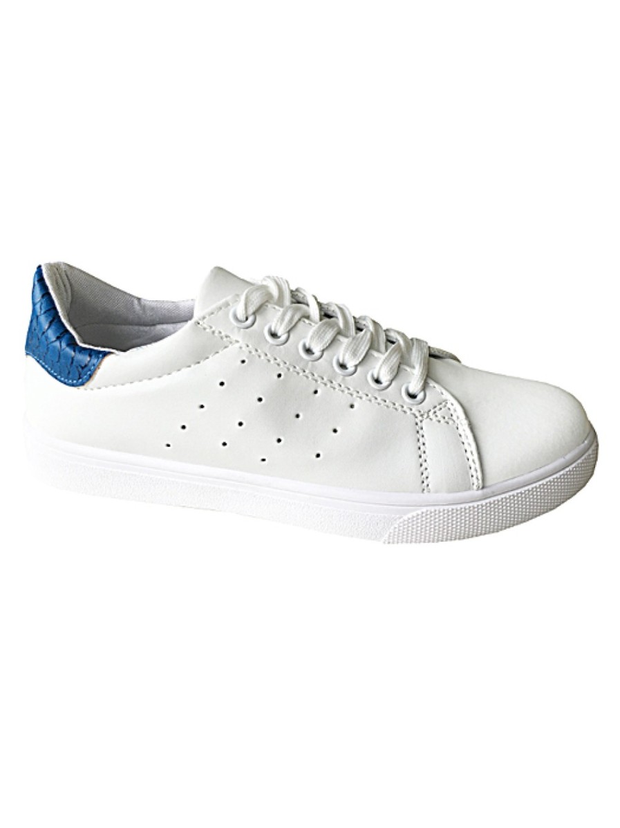 Schoenen FASHIONIZE Sneakers | Sneakers White & Blue